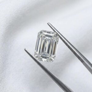 Emerald Cut Lab Grown Diamond, IGI Certified Loose Diamond, EF-VS Engagement Ring Stone